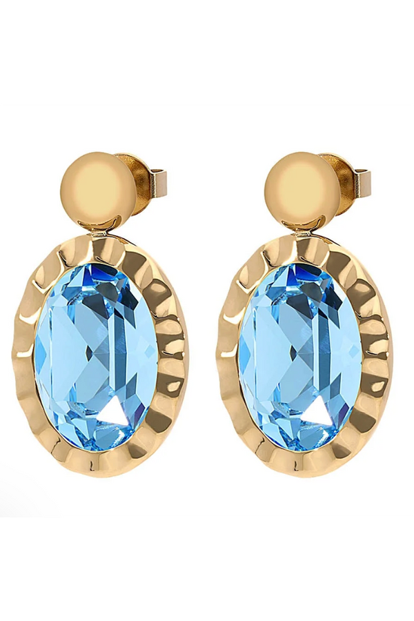 Qudo Tivola Earring - Aquamarine