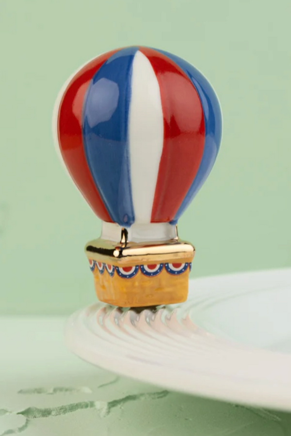 Nora Fleming Mini Attachment - Red, White, and Balloon