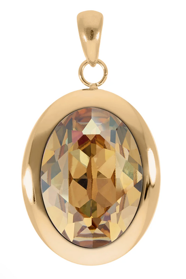 Qudo Tivola Pendant for Necklace - Golden Shadow