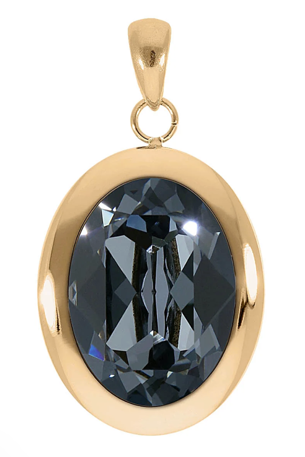 Qudo Tivola Pendant for Necklace - Silvernight