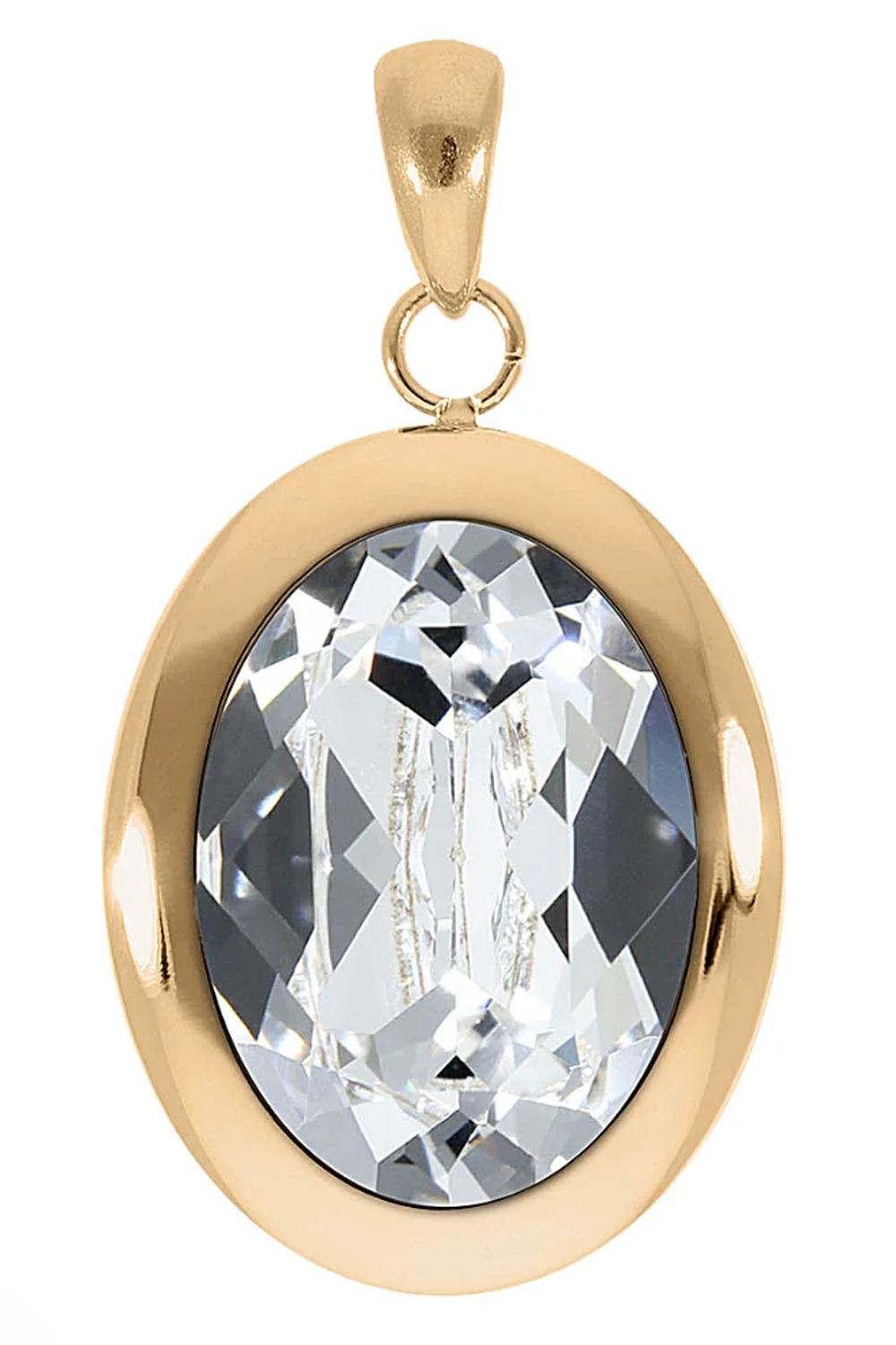 Qudo Tivola Pendant for Necklace - Crystal