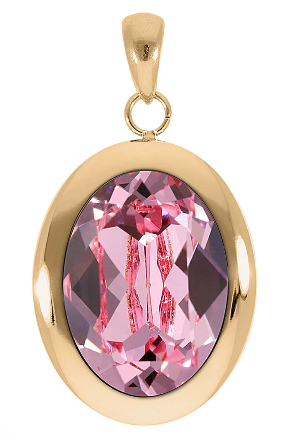 Qudo Tivola Pendant for Necklace - Light Rose
