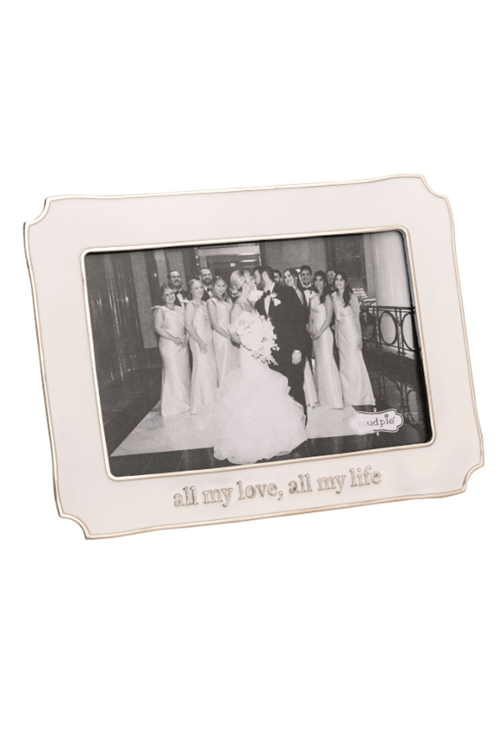 All My Love Enamel Frame