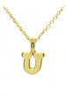 Plata Initial Necklace - Gold