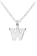 Plata Initial Necklace - Silver