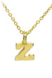 Plata Initial Necklace - Gold