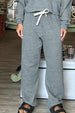 Leisure Varsity Jogger Pants - Grey
