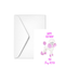 Rebecca Single Birthday Greeting Card - Fancy B