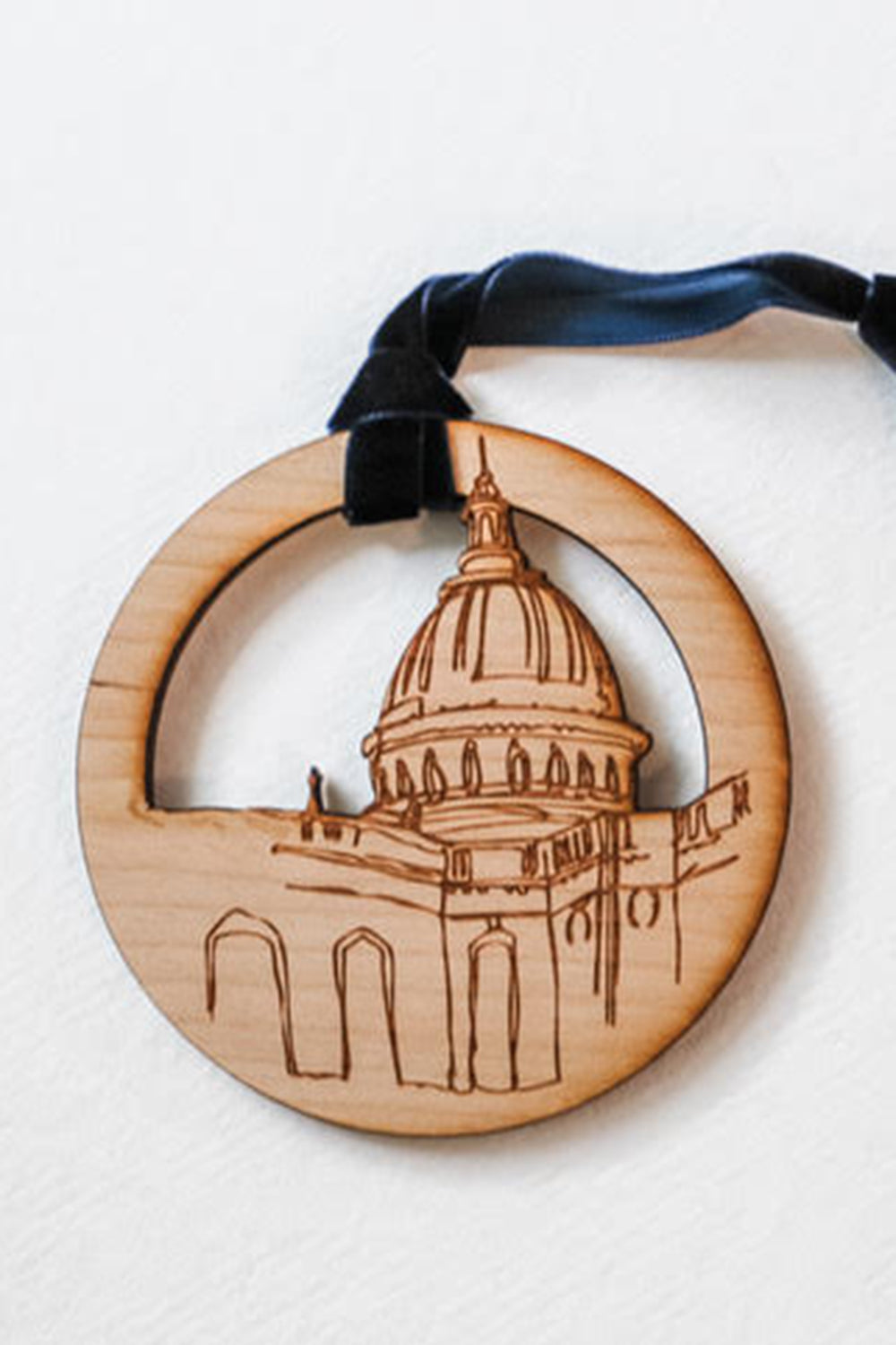 Wooden Ornament - USNA Chapel