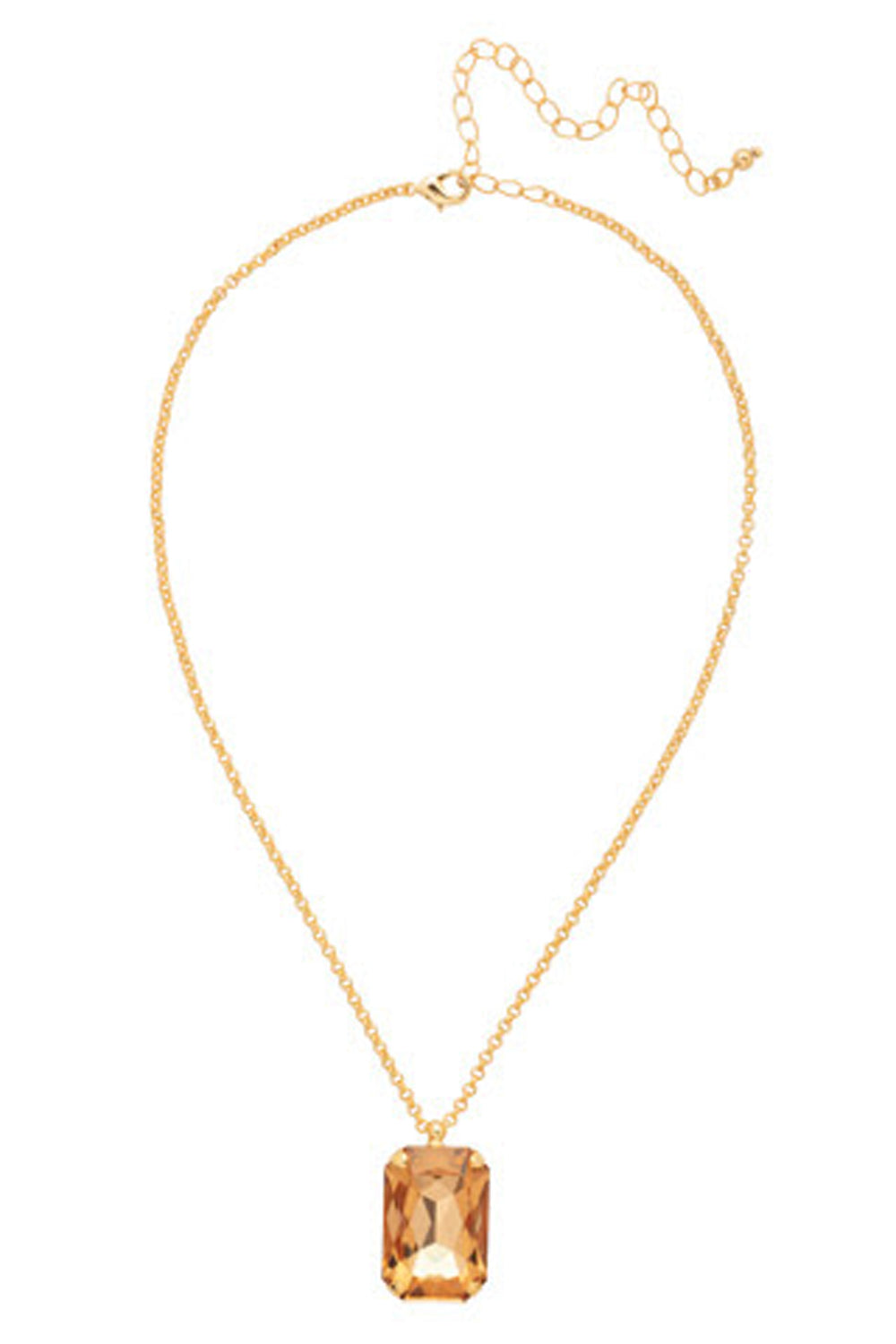 Viretta Pendant Necklace - Light Colorado