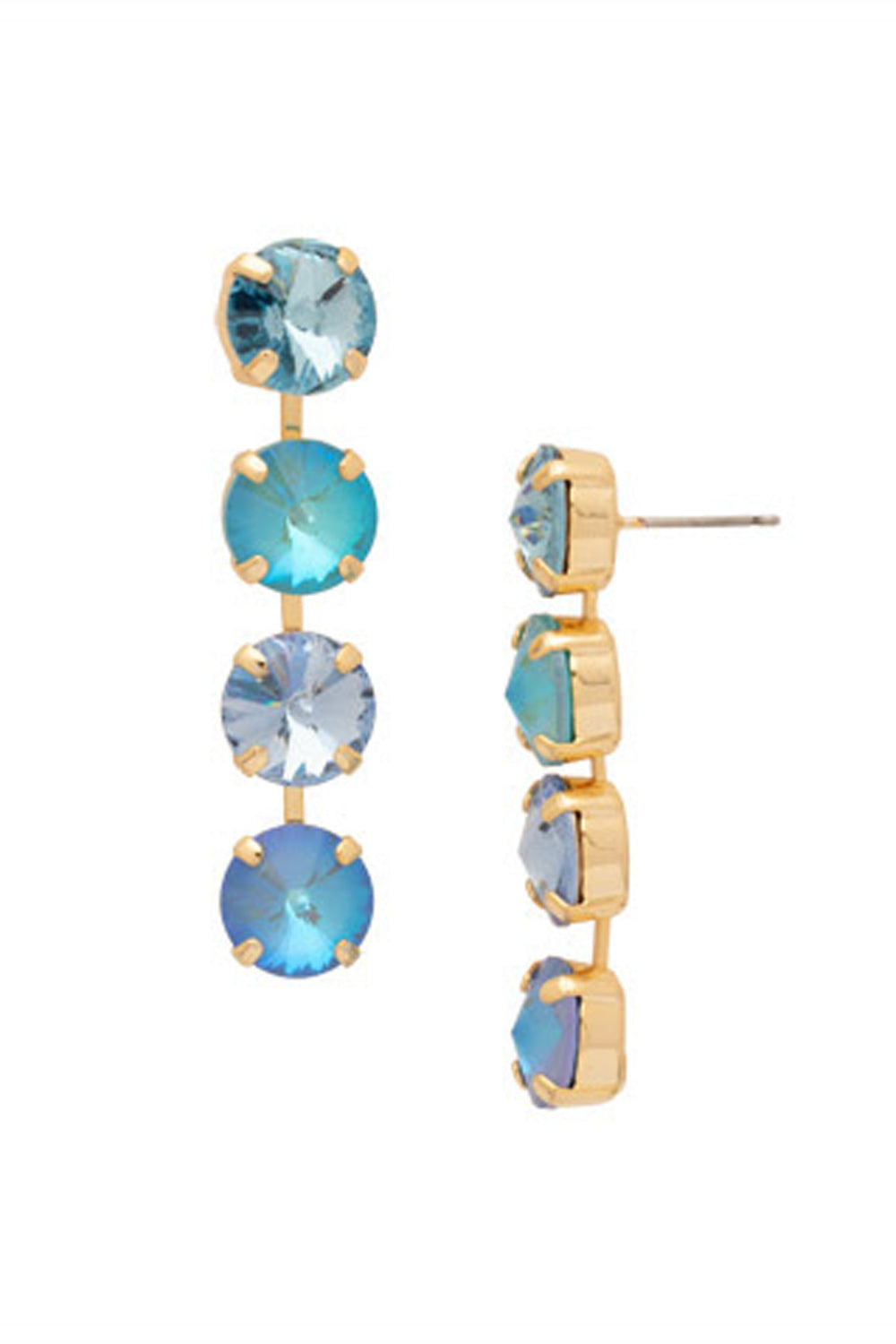 Mara Statement Earring - Ocean