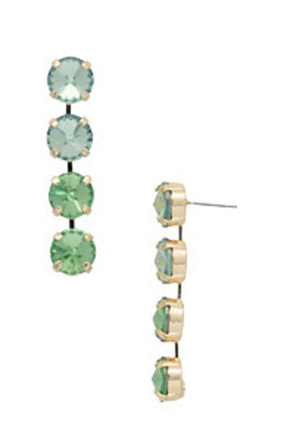 Mara Statement Earring - Sage Green