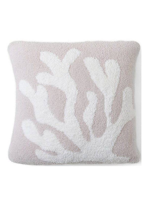 CozyChic Coral Pillow - Cream Multi