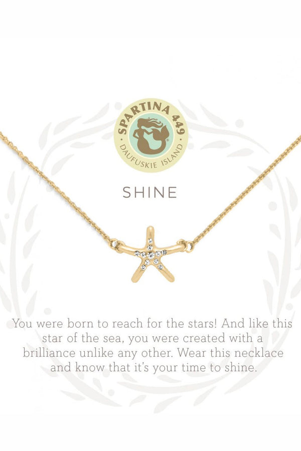 Sea La Vie Necklace - Gold Shine Starfish