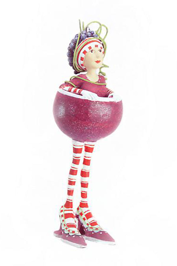 Mini Ornament - Ruby Red Wine