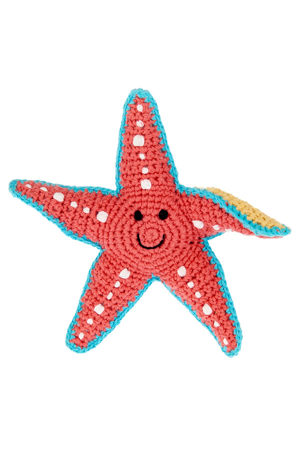 Handmade Rattle - Starfish