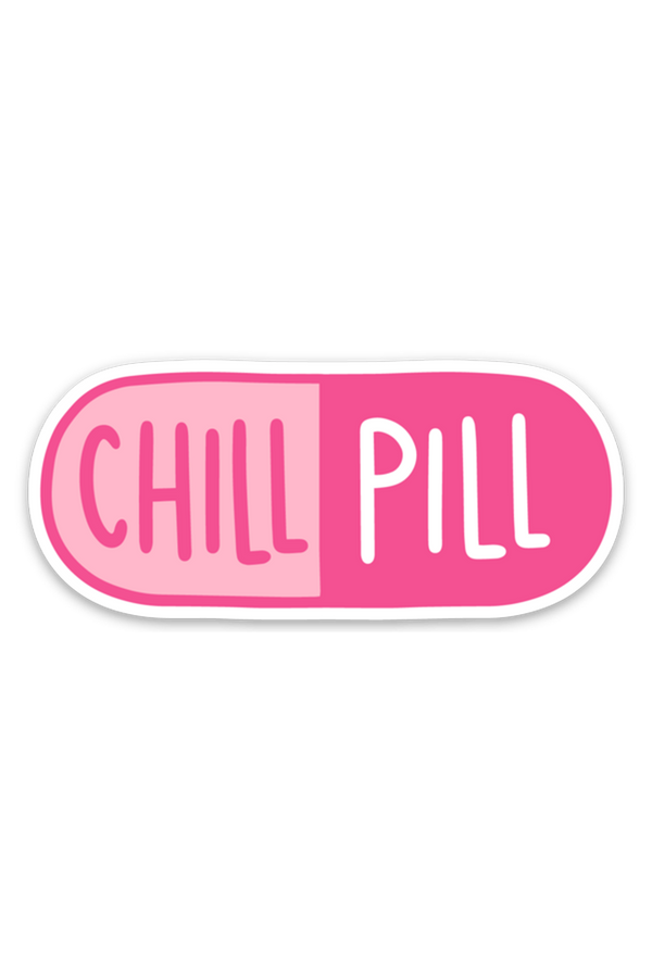 Trendy Sticker - Chill Pill