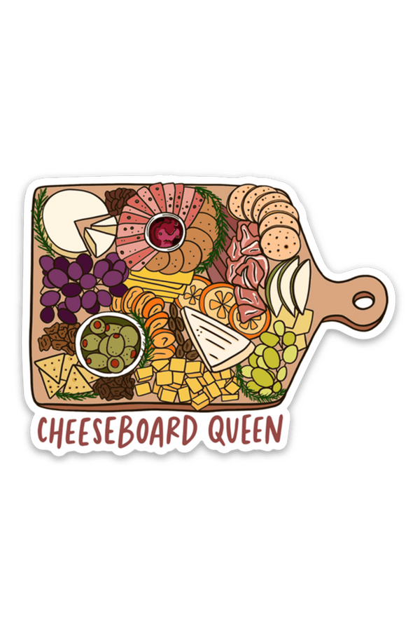Trendy Sticker - Cheeseboard Queen