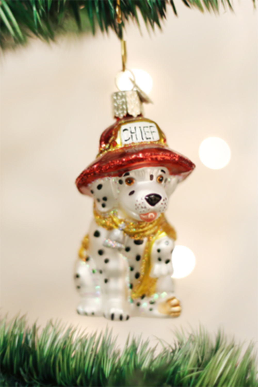 Glass Ornament - Dalmatian Pup