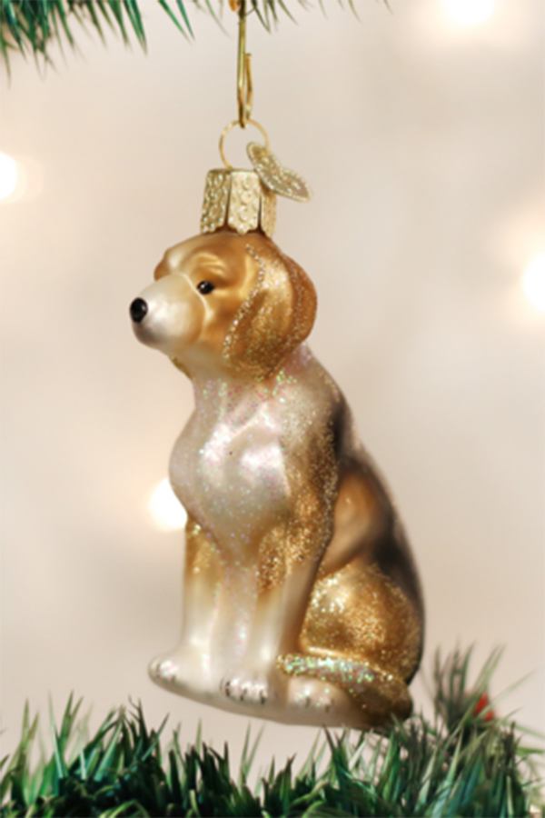 Glass Ornament - Beagle