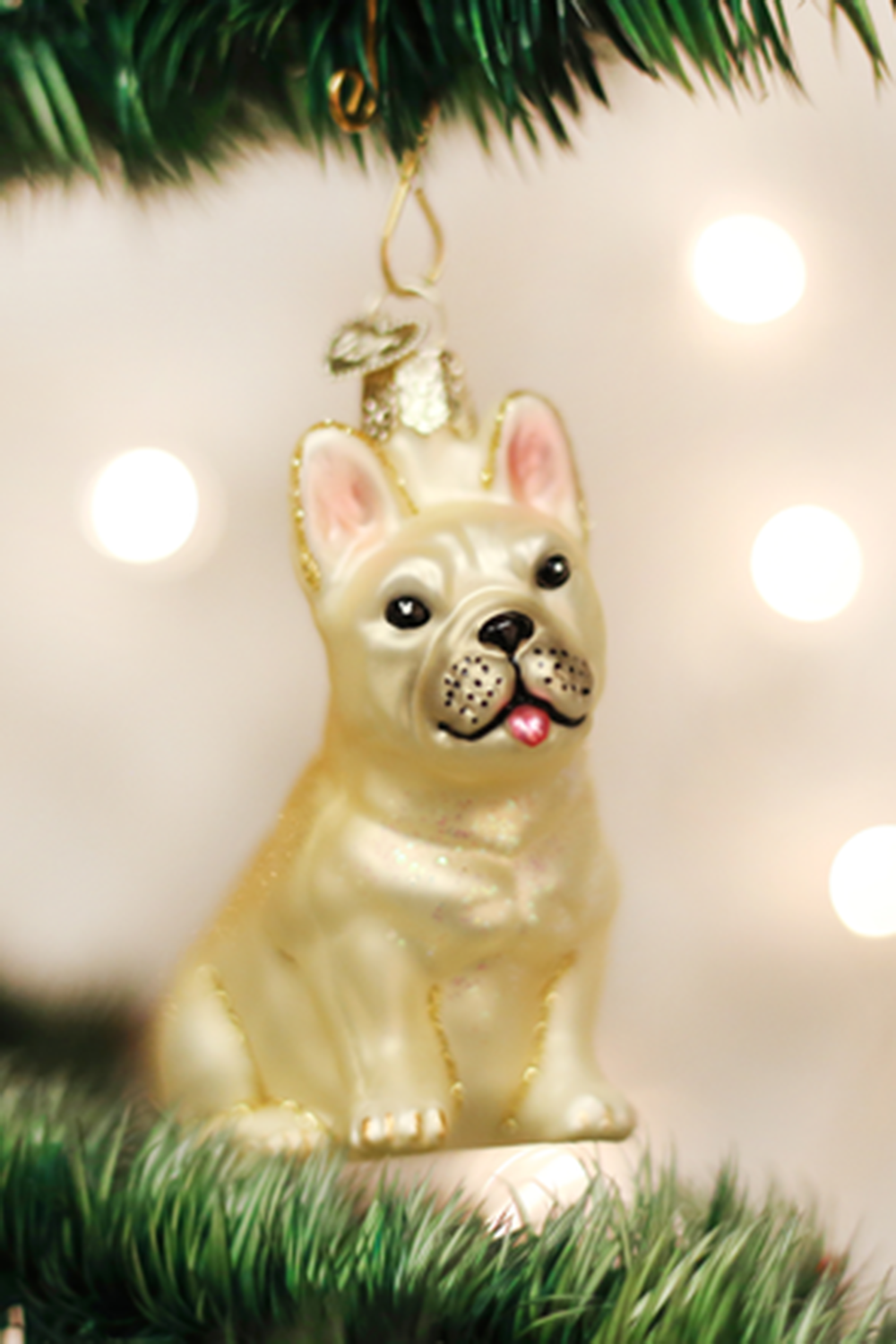 Glass Ornament - French Bulldog