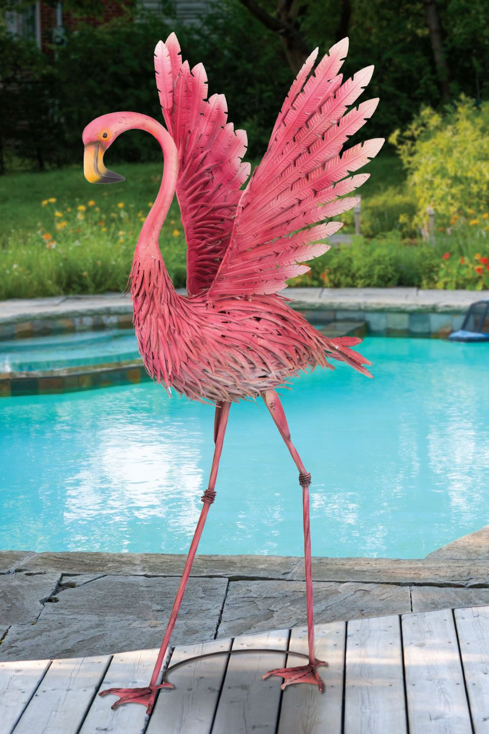 Standing Flamingo Figure - 46"