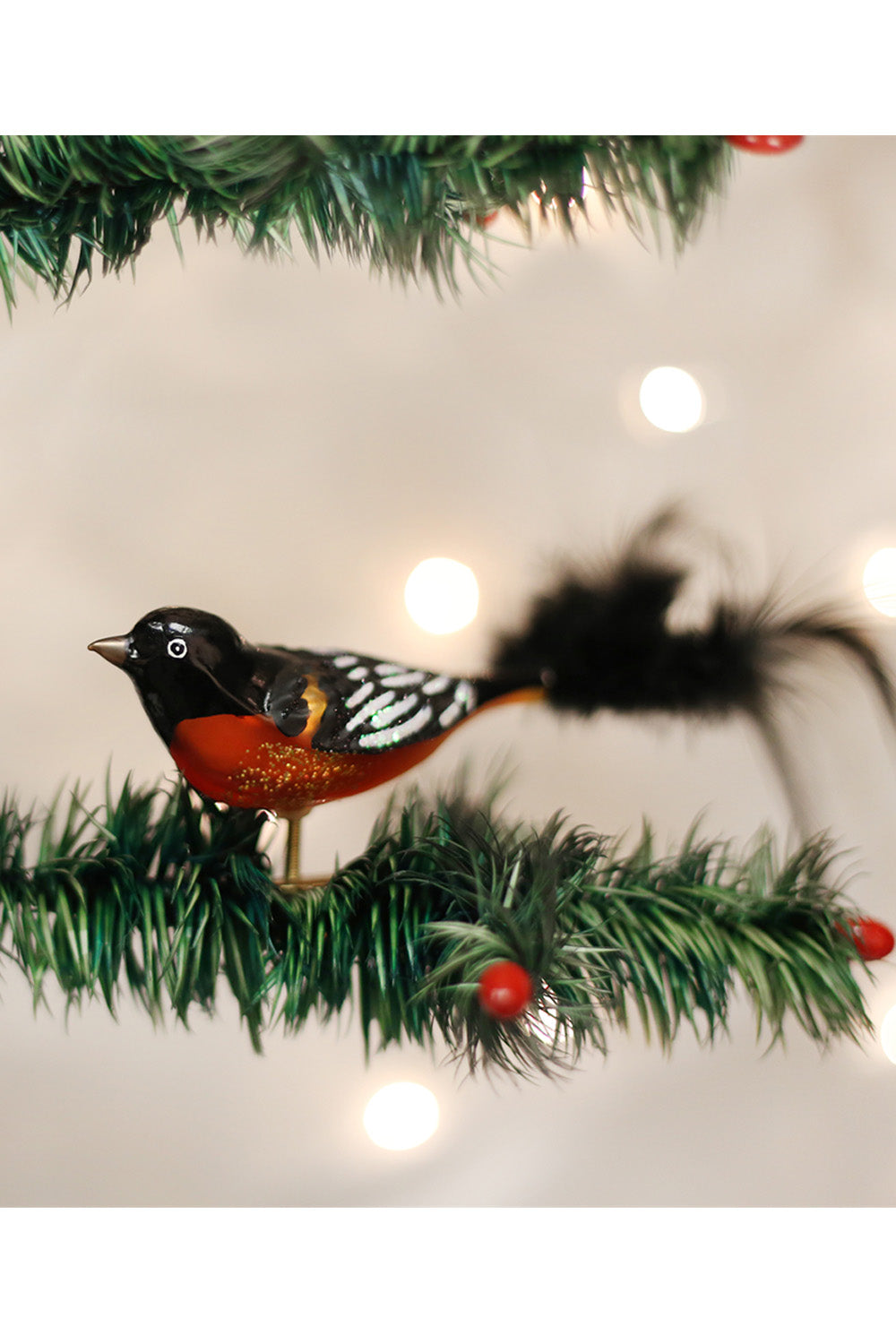 Glass Ornament - Baltimore Oriole