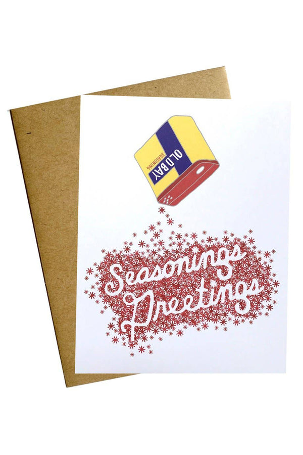 MM Single Holiday Card - Seasonings Greetings