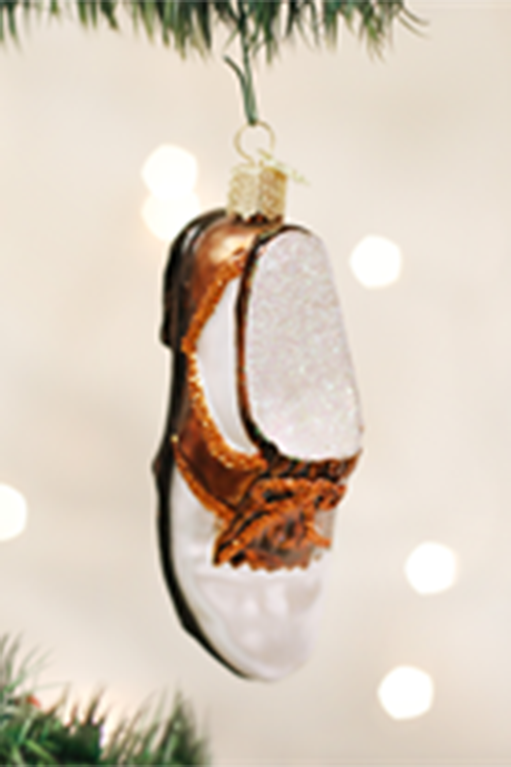 Glass Ornament - Golf Shoe