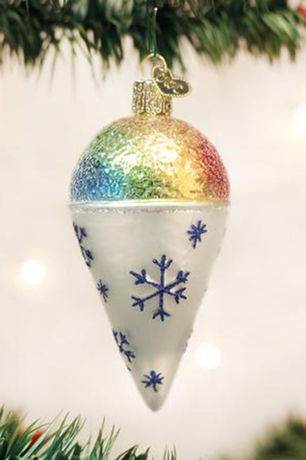 Glass Ornament - Snow Cone