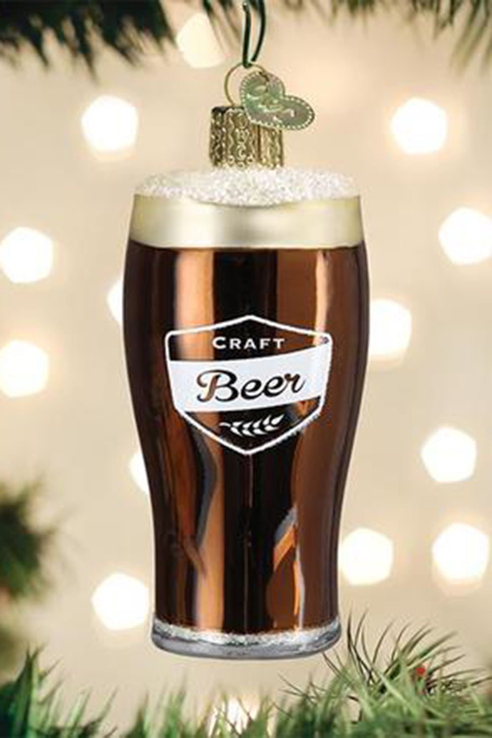 Glass Ornament - Craft Beer Glass