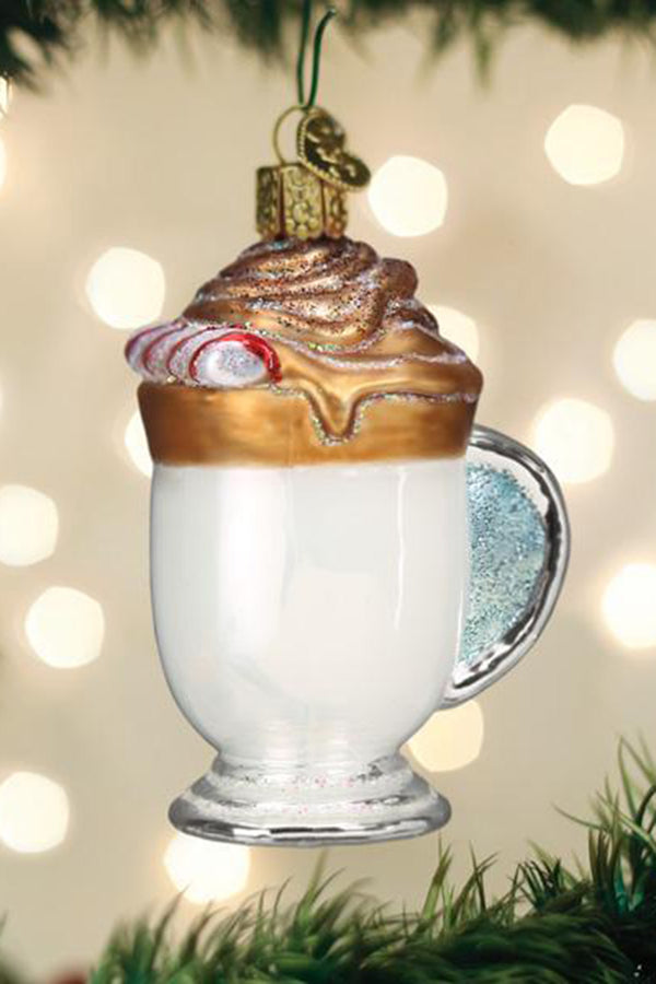 Glass Ornament - Whipped Coffee