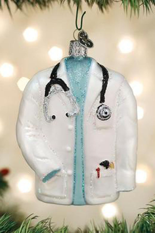 Glass Ornament - Doctor's Coat