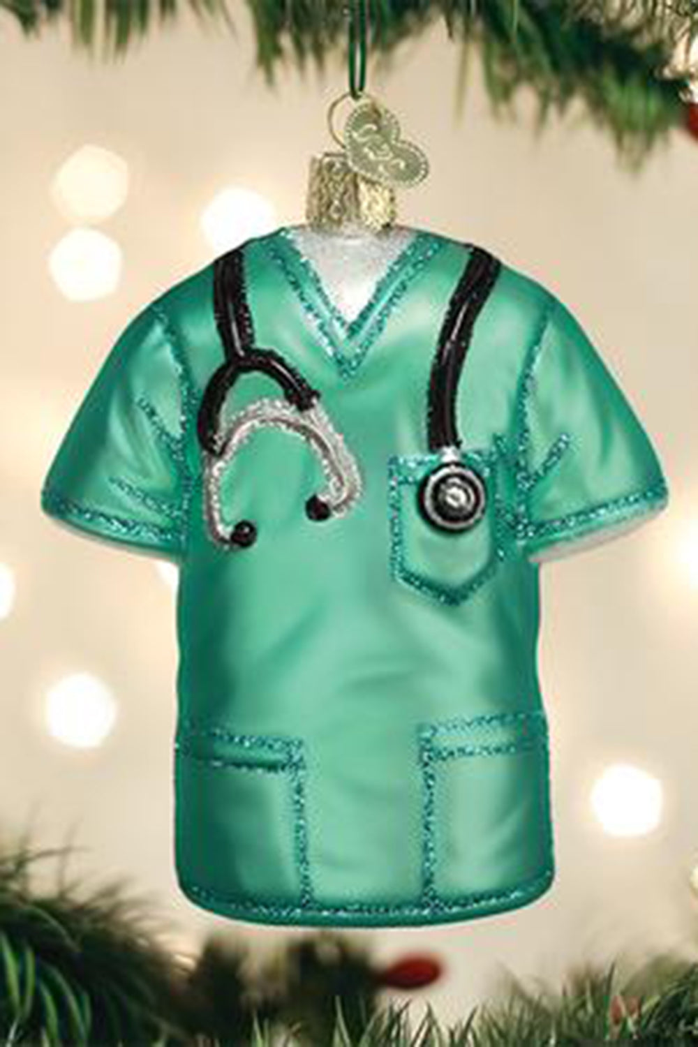 Glass Ornament - Scrubs