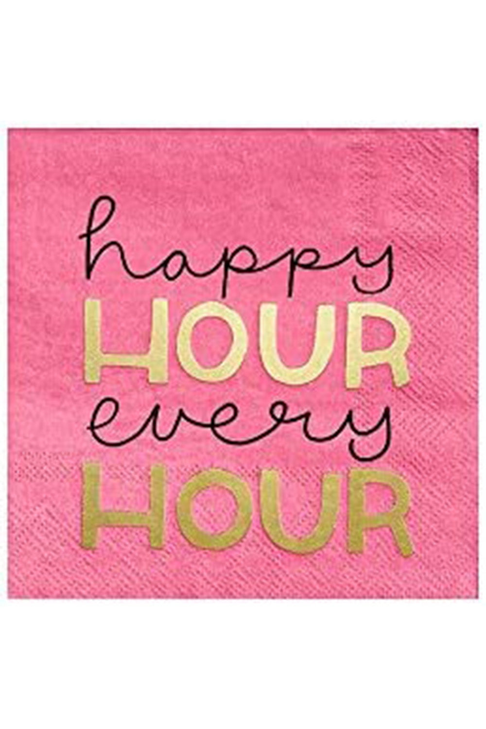 Cocktail Napkins - Happy Hour Every Hour