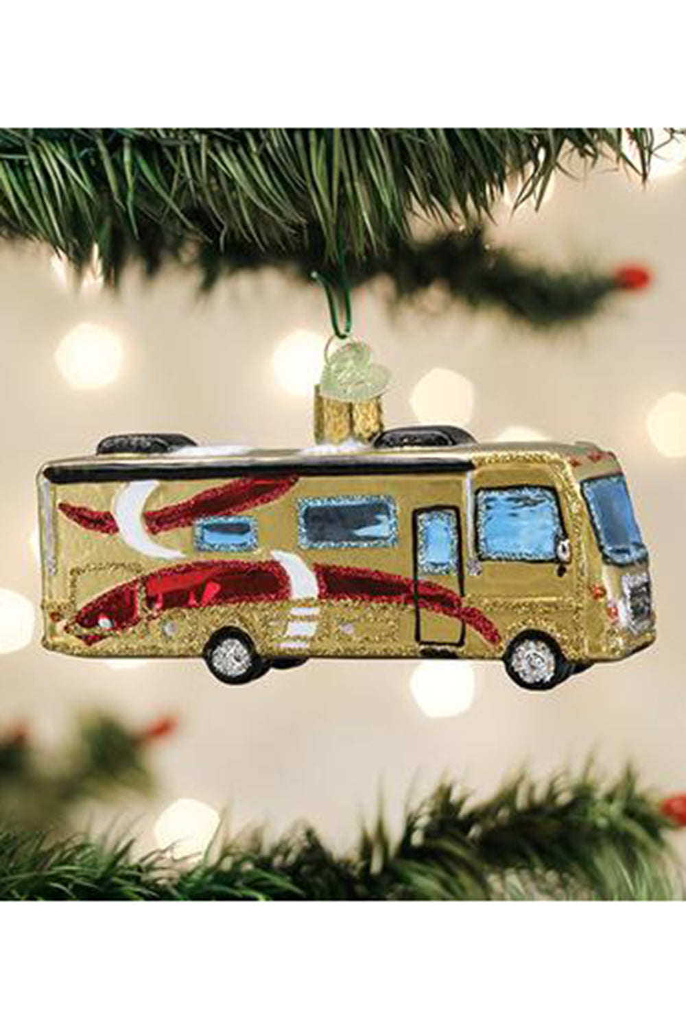 Glass Ornament - Class A Motorhome