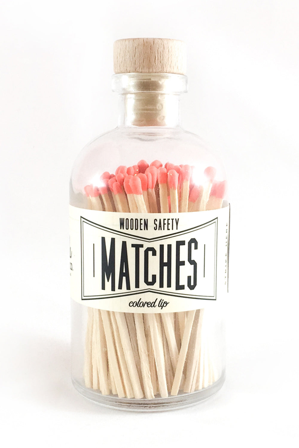 Colored Matches - Vintage Apothecary Coral