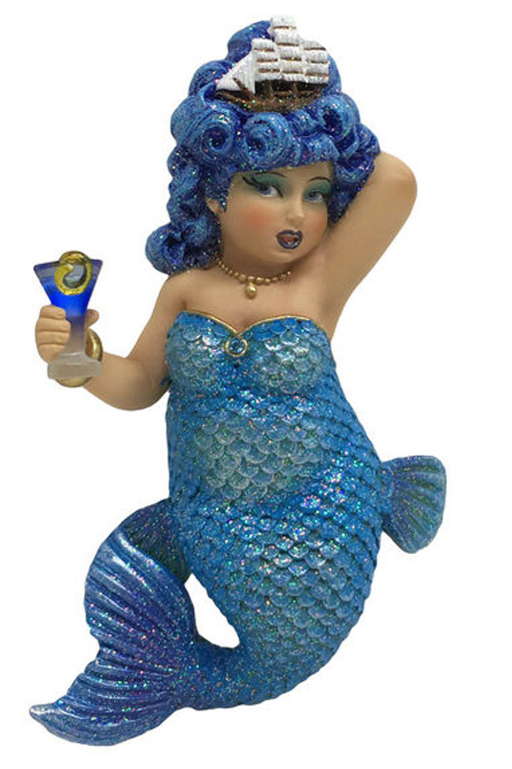 DCD Mermaid Ornament - Mini Rough Waters