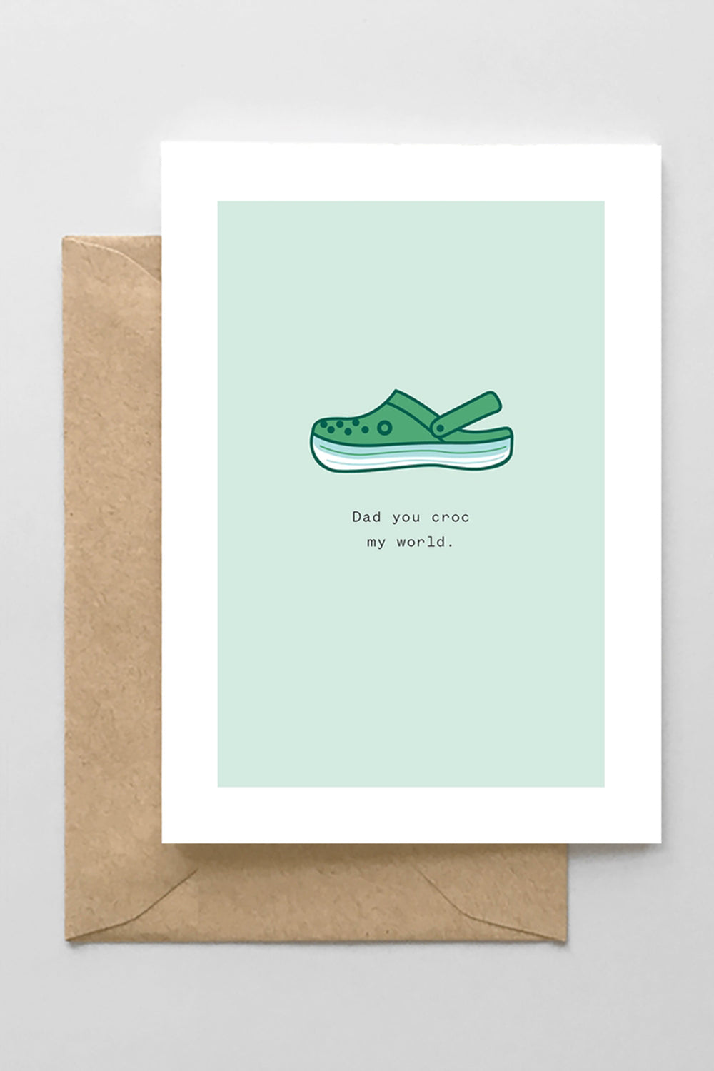 2022 Father's Day Card - Croc