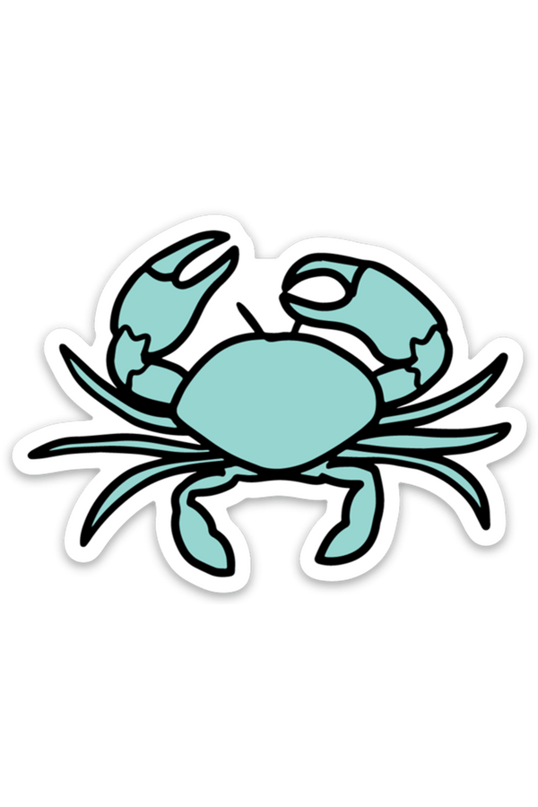 Trendy Sticker - Crab Aqua