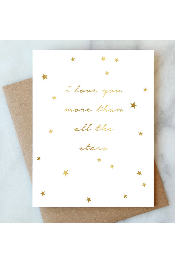 AJD Valentine's Day Card - All The Stars