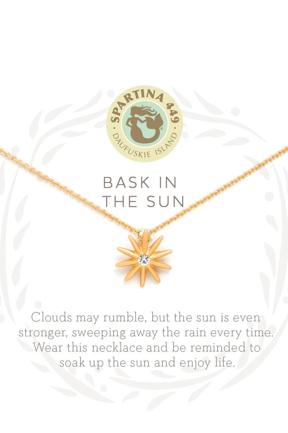 Sea La Vie Necklace - Gold Bask in the Sun