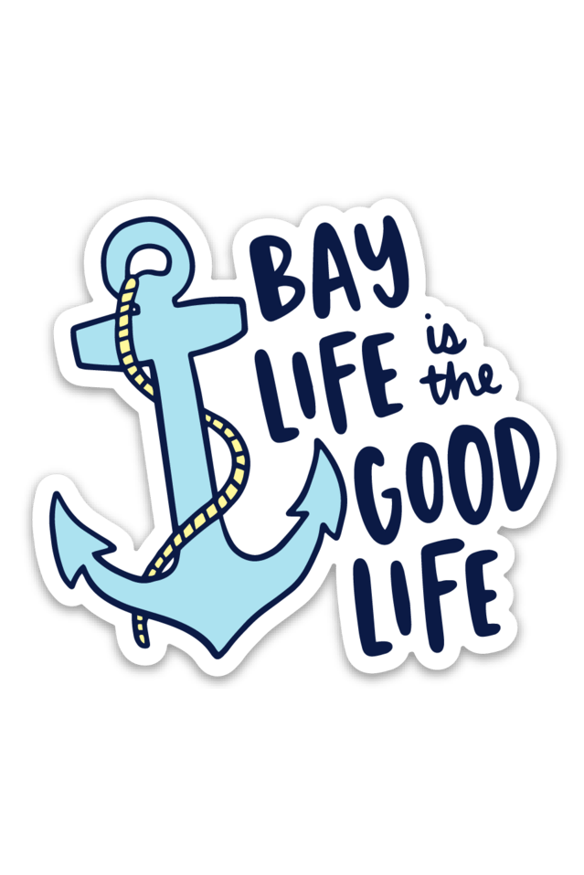 Trendy Sticker - Light Blue Anchor Bay Life