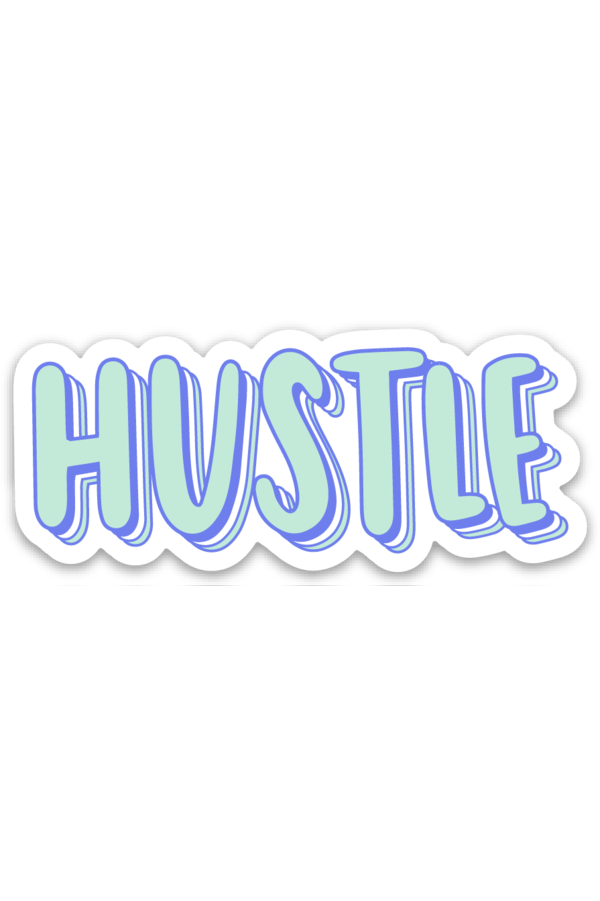 Trendy Sticker - Hustle