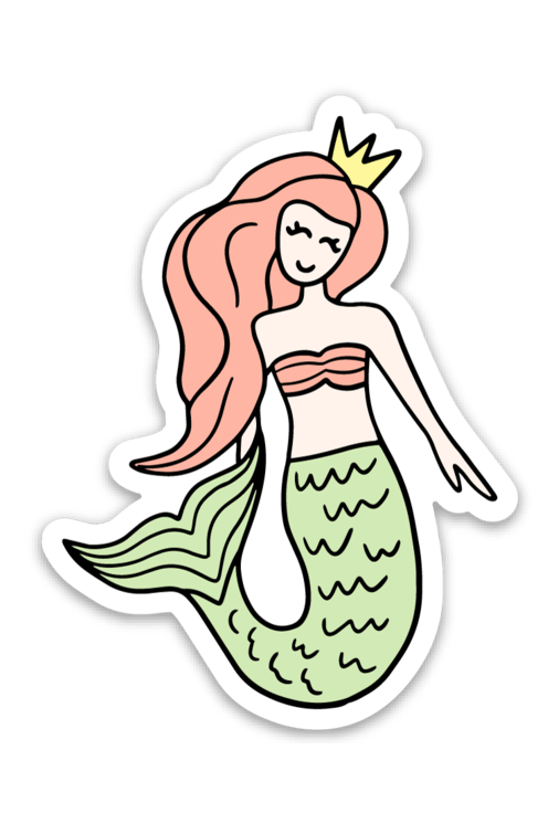 Trendy Sticker - Mermaid
