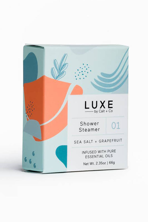 Shower Steamer - Luxe Sea Salt + Grapefruit