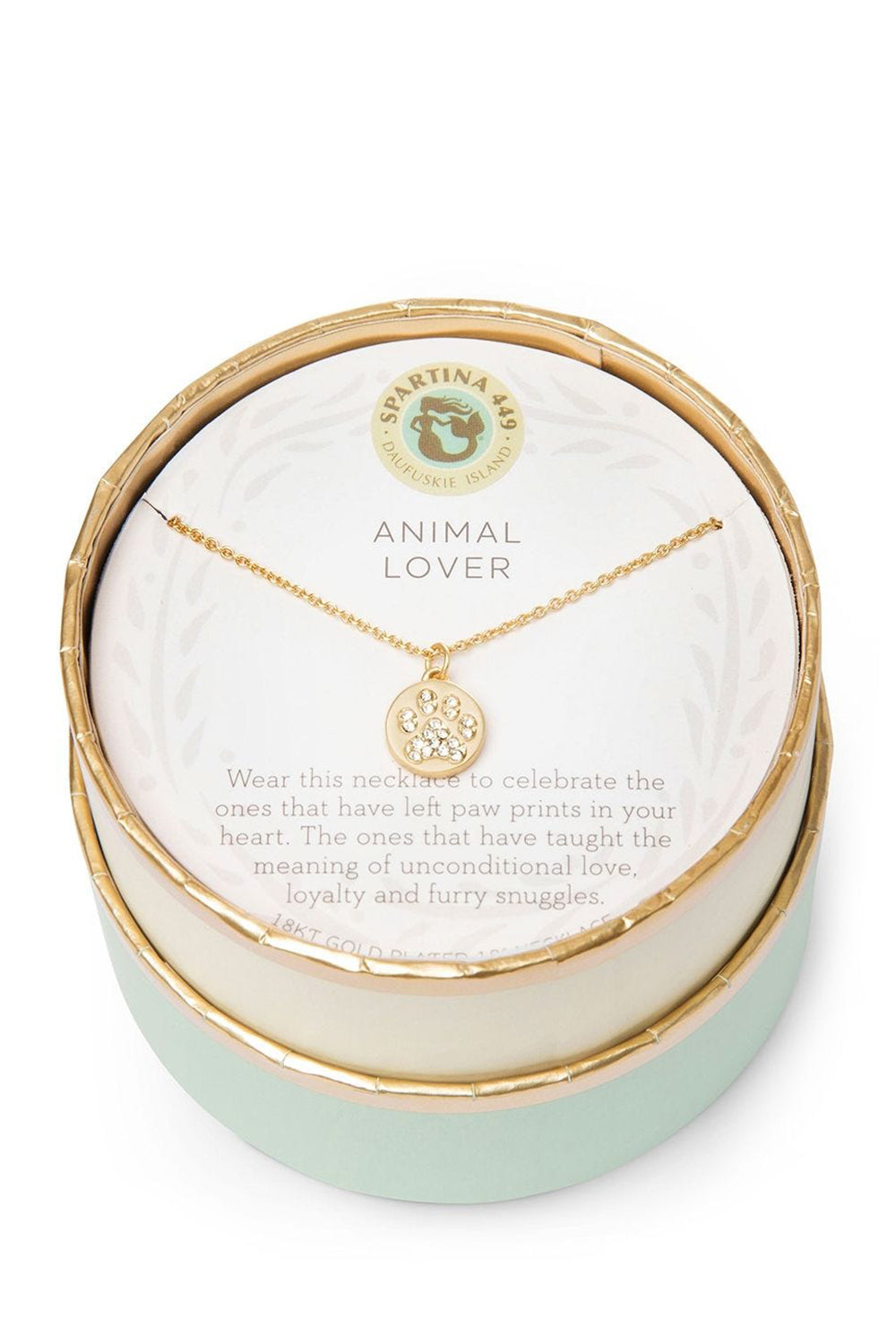 Sea La Vie Necklace - Gold Animal Lover