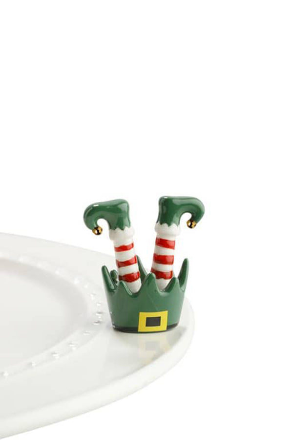 Nora Fleming Mini Attachment - Jingle Toes Elf