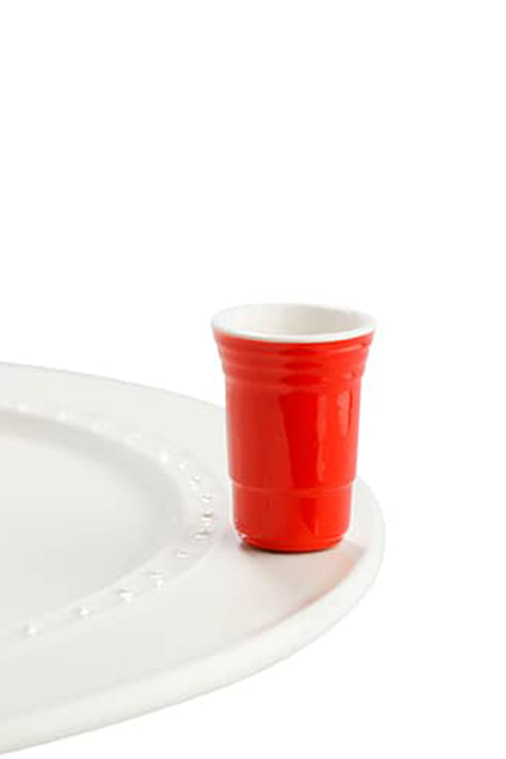 Nora Fleming Mini Attachment - Fill Me Up Red Solo Cup
