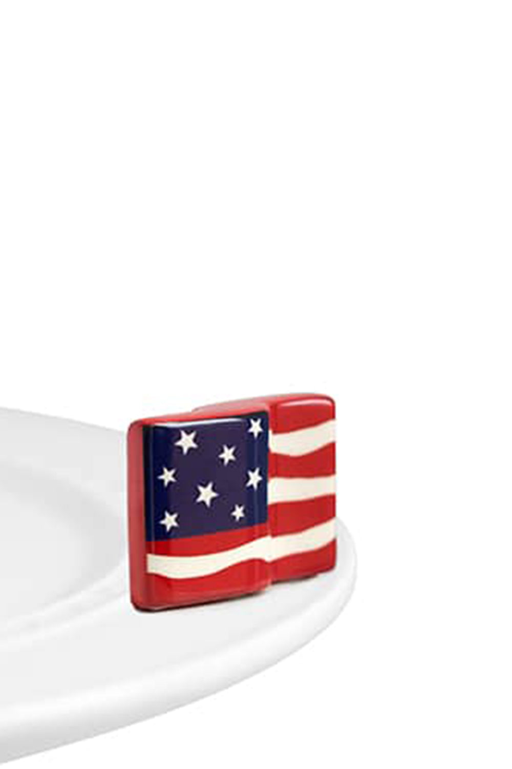 Nora Fleming Mini Attachment - Stars & Stripes Flag